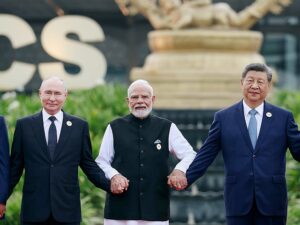 China, Russia, India seek economic cooperation at BRICS